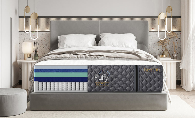 Puffy Royal Hybrid Mattress Has 7 Layer Sleep System