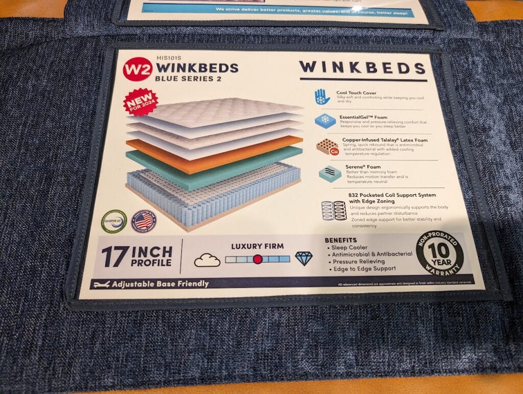 Winkbeds Blue Series 2